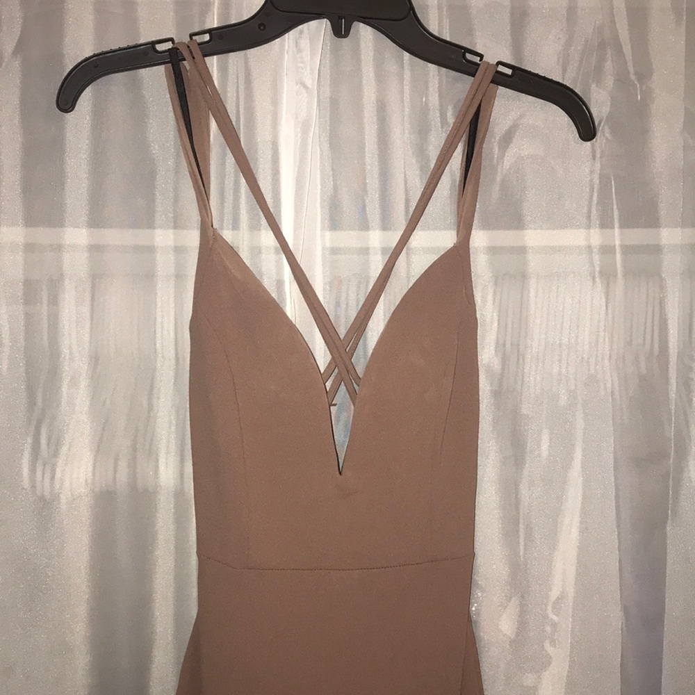 Windsor Brown Tight Fitted Gown